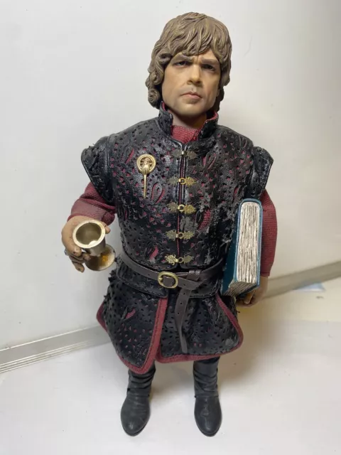 Figura de acción ThreeZero Game of Thrones Tyrion Lannister 1/6 como nueva en ca