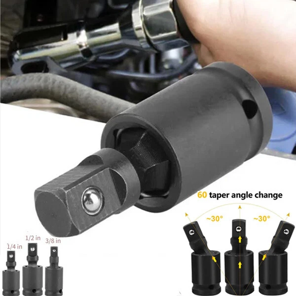 1/2" 1/4" 3/8" Drive Ratchet Wrench Socket Adapter Reducer Air Impact Hand Tool
