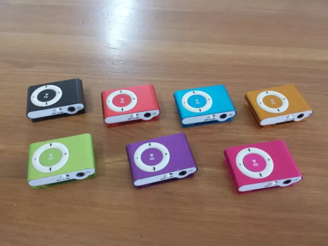 MINI MP3 PLAYER BRAND NEW 8GB to 32GB MEMORY WITH CLIP - Local Brisbane Seller !