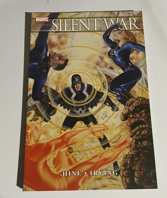 MARVEL COMICS - THE SILENT WAR Collected TPB  The Fantastic Four Vs The Inhumans