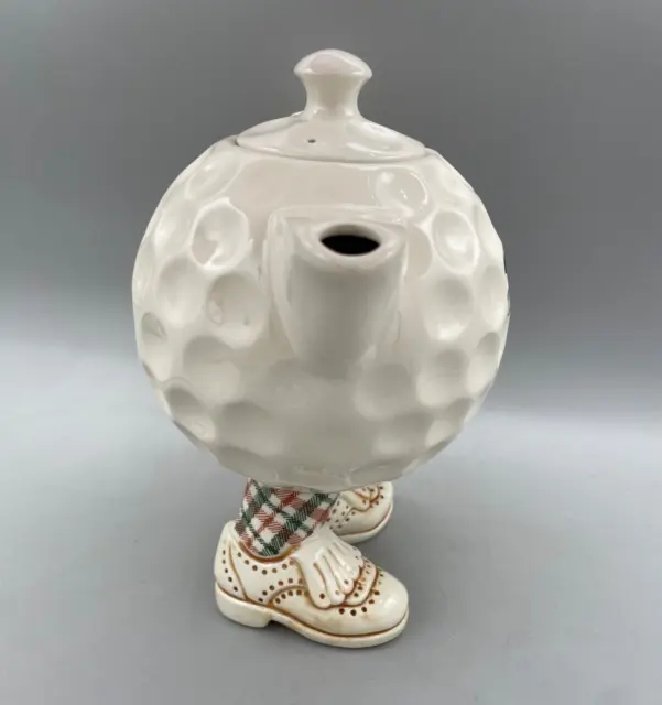Golf Ball Teapot "Tea 4 Two" Exclusive Studio Paul Cardew Design 3