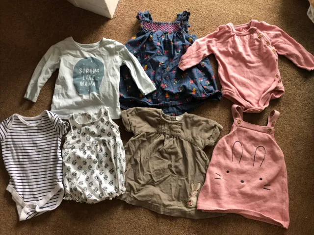 baby girl clothes 3-6 months bundle Next Etc
