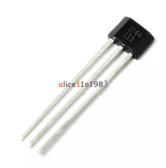 10PCS New Original A3144 A3144E OH3144E Hall Effect Sensor