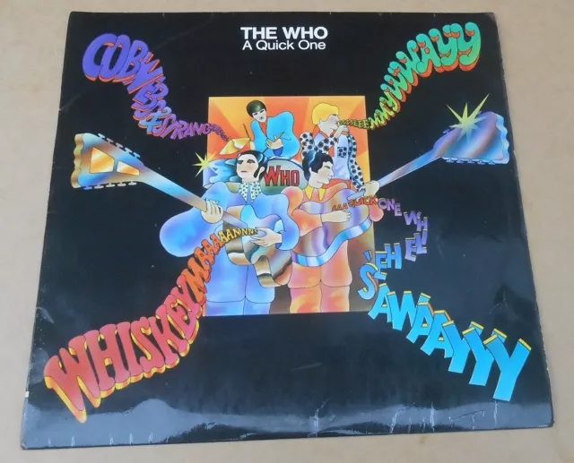 The WHO -- A Quick One -- UK MONO Mod LP 1st Press - Textured Reaction Labels