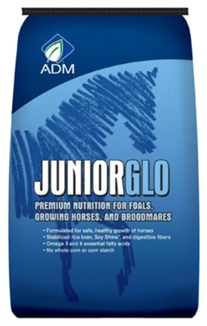 50LB Jr Glo Horse Feed,No 80955AAA24,  Adm Animal Nutrition