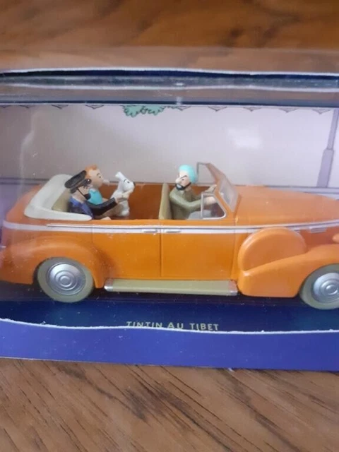 figurine voiture tintin