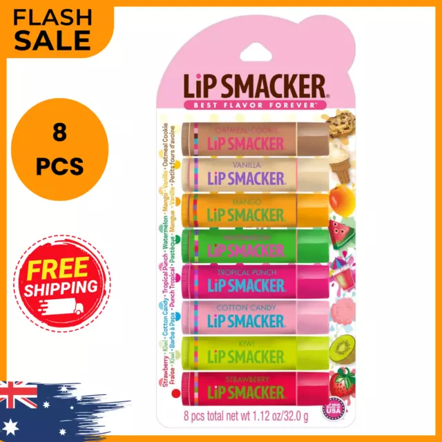 Lip Smacker Original & Best Holiday Flavored Lip Balm Party Pack, Oatmeal Cookie