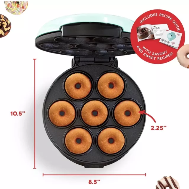 DASH Mini Donut Maker Machine for Kid-Friendly Breakfast, Snacks, Desserts & ...