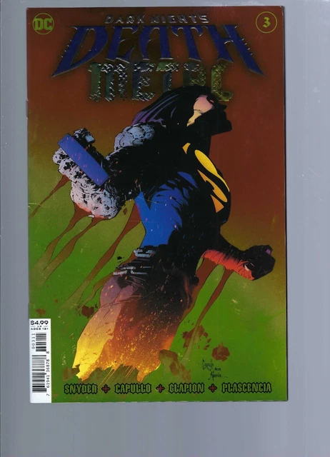 Dark Knights  Death Metal 3   - Foil Variant  - Dc Comics