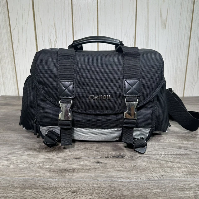 Canon 200DG Digital Gadget Bolsa para Cámara Estuche de Transporte DSLR Grande Usado en Excelente Condición Nuevo Sin Etiquetas Negro