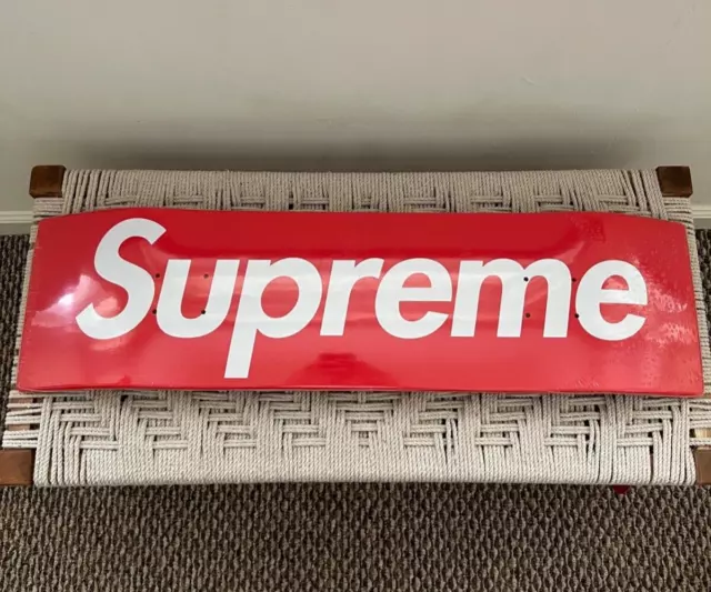 Supreme Uncut Box Logo Skateboard Deck New