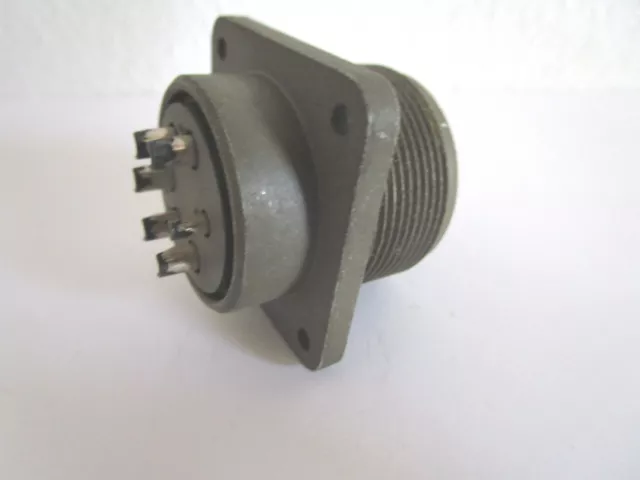 Cannon MS3102R22-15P Electrical Receptacle Connector