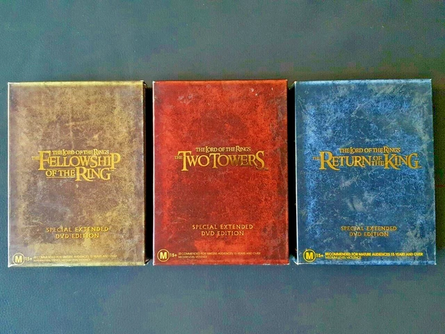 The Lord Of The Rings: Special Extended DVD Editions (DVD Region 4, 12-Disc Set)