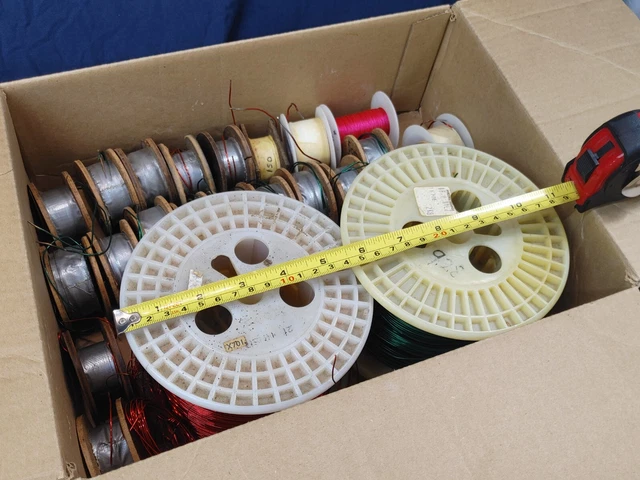 Lot of Enameled Copper Magnet Wire for Transformers Inductor Coils Electronics