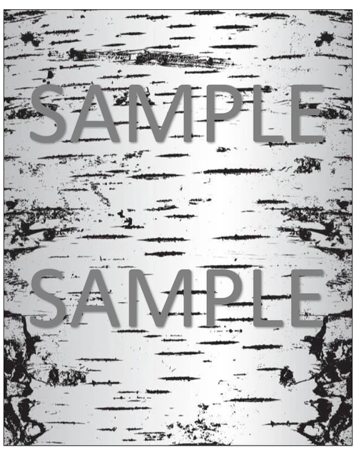 EDIBLE WHITE BIRCH Bark Tree Cake toppers Wraps wedding Icing Sheets £