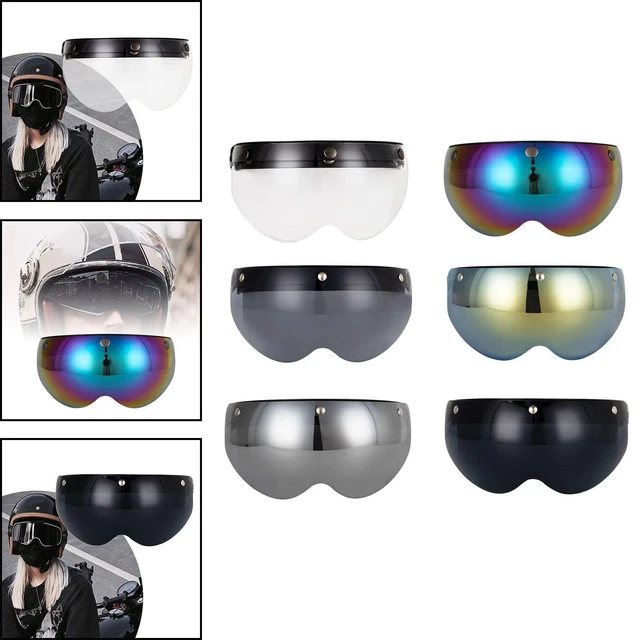 Supports De Visière Pour Casque LS2 - Paire Gauche/Droite - Interrupteur Rotatif - Facile à Installer