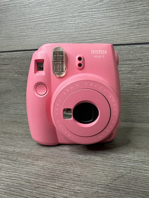 Fujifilm Instax Mini 9 Instant Film Camera Flamingo Pink