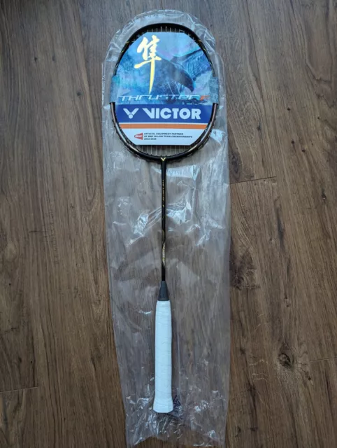 Victor Thruster F C Badminton Racket 4U G5 - Black Gold