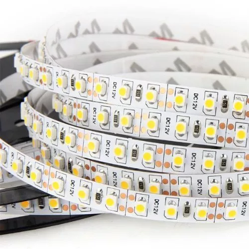 5M 600 LEDs 2835 SMD LED Leiste Strip Band Streifen Warmweiß nicht wasserdicht