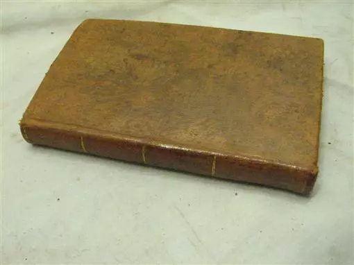 Antique 1806 Religious Prayer Booklet Leather Bound Imprint Germantown PA Book B