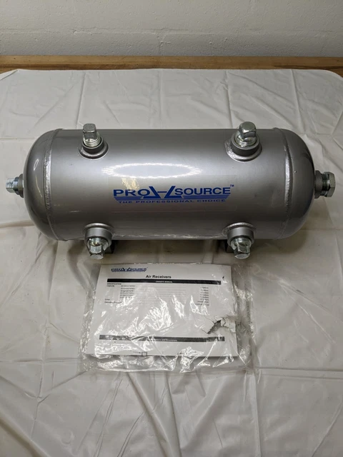 PRO-SOURCE 2 Gal 200 Max psi Compressed Air Tank & Receiver 3515900276PRO