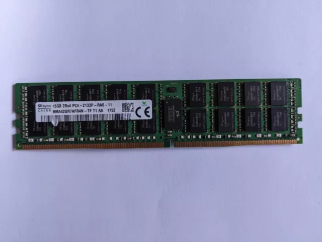 Mémoire serveur 32 Go  (2 x 16 go) DDR4 2133P-R ECC RDIMM Hynix HMA42GR7AFR4N