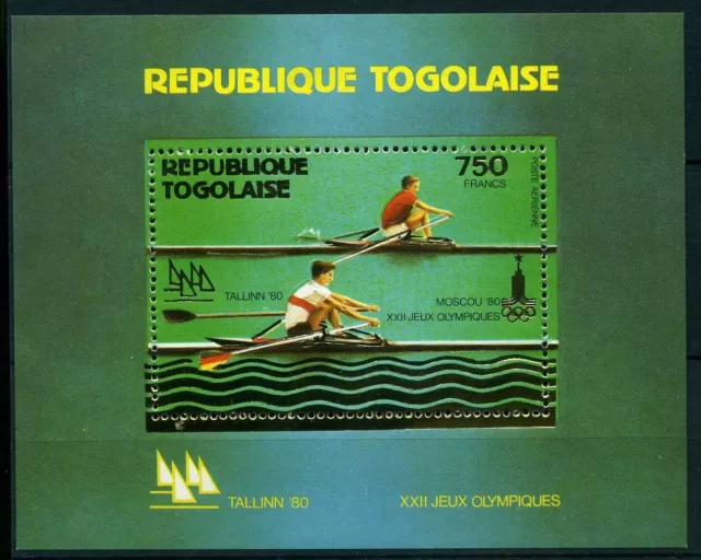 Togo Block 155 A postfrisch Olympiade Moskau 1980 #JG586