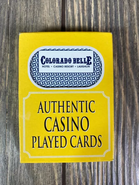 Vtg Colorado Belle Hotel Casino Laughlin Nevada  deck of sealed playing cards