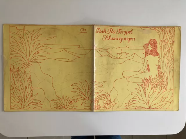 Ash Ra Tempel – Schwingungen LP Erstpressung von 1972 Ohr OMM 556020 TOP