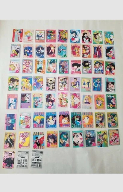 2015 Sailor Moon Carddass Revival Collection Complete Sets of 1&2 (64 cards)
