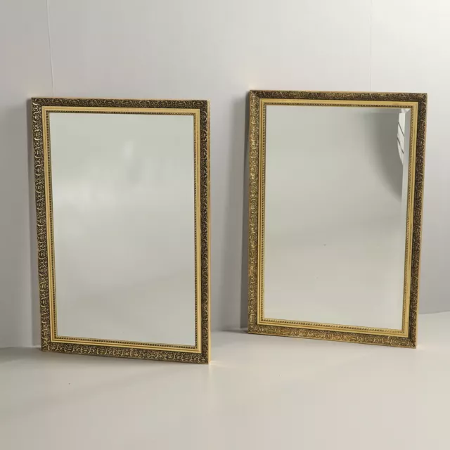 gilt framed mirrors.