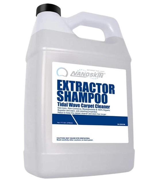 EXTRACTOR SHAMPOO Low Foaming Carpet Cleaner 1 Gallon - Machine Use Upholstery