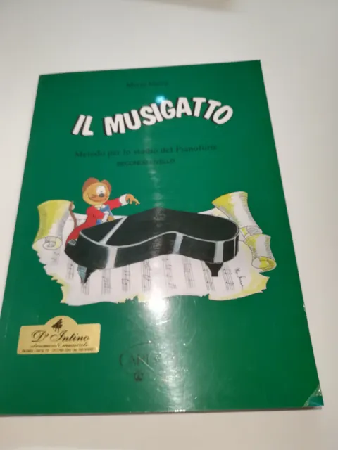 Edizioni Carisch Il Musigatto Primo Livello - Vacca Metodo per Pianoforte -  Nuovo - Banco Degli Strumenti - Compra e vendi Strumenti Musicali
