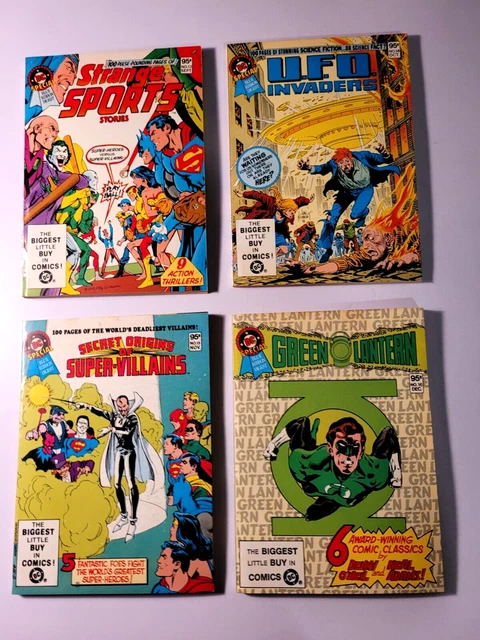 DC Special Blue Ribbon Digest Comics, #13, 14, 15, 16  ( 1981)  Very High Grades