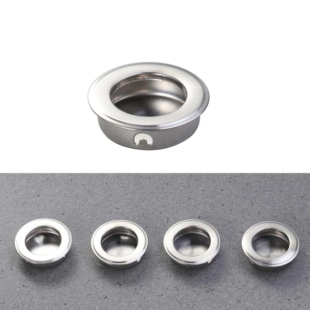 4 PCS Finger Drawer Pulls Kitchen Cabinet Drawer Handle Cupboard Handles 3
