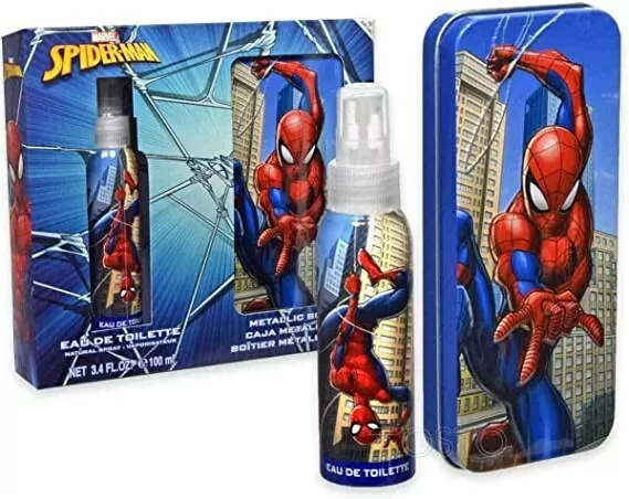 Spiderman Parfum Lot EDT 100 ML + Étui Métallique