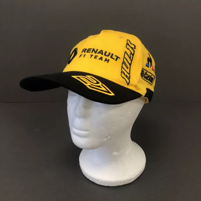 Renault F1 Cap Daniel Ricciardo Niko Hulkenberg Black Yellow Le Coq Sportif Cap