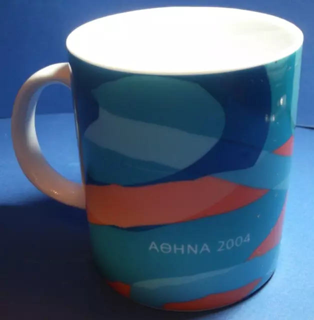 Athens 2004 Olympic Games MUG CUP Official Licensed Logo Product Greece Greek !!