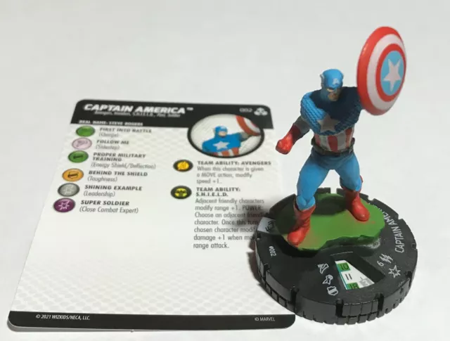 CAPTAIN AMERICA 002 War of the Realms Marvel HeroClix