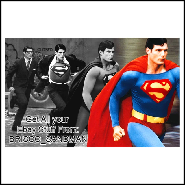 Fridge Fun Refrigerator Magnet SUPERMAN CHRISTOPHER REEVE Movie Photo V: G 70s
