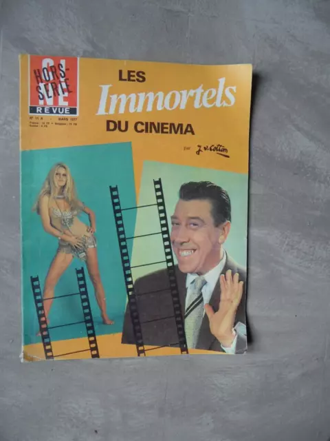 Ciné revue HS les immortels du cinéma mars 1977 BARDOT /FERNANDEL / P. BRASSEUR