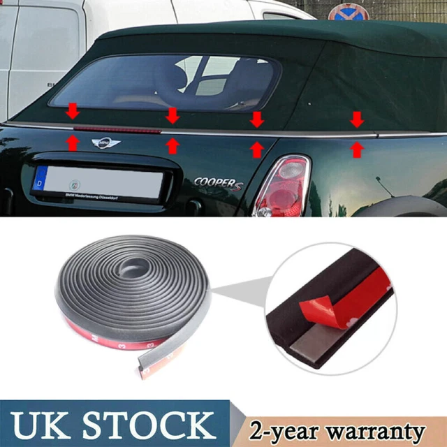 BMW Mini Cooper S Convertible R52 R57 Rear Soft Top Roof Weather Seal Repair Kit