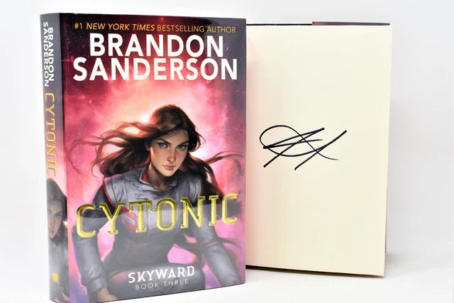 ✎✎SIGNED 1st Print/Ed✎✎ Cytonic Brandon Sanderson (The Way of Kings Author)