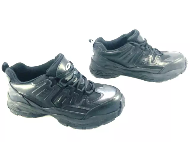 *New* Carolina CA1591 Steel Toe Safety Shoes Sz 10 USM Blk Slip Resist Work PPE 3