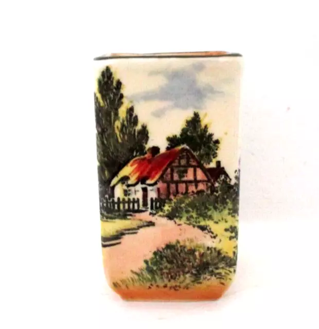 Rare Royal Doulton Seriesware Miniature Vase - Countryside D3647 - Perfect !!