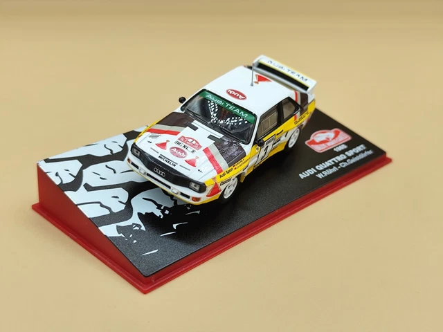 Ixo - 1:18 Audi Sport Quattro S1 E2 No.2 4th Monte Carlo Rally 1986 Röhrl, Geistdörfer - Diecast Model Ixo - 1:18 Audi Sport Quattro S1 E2 No.2 4th Monte Carlo Rally 1986 Röhrl, Geistdörfer - Diecast Model