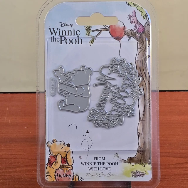 DISNEY WINNIE THE Pooh From Winnie The Pooh With Love Metal Die Set ...