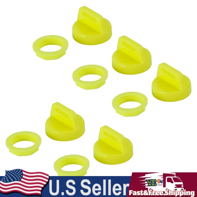 5x Ignition Key Cover 5433534 For Polaris Switchback 800 Rush 600 Pro RMK Yellow