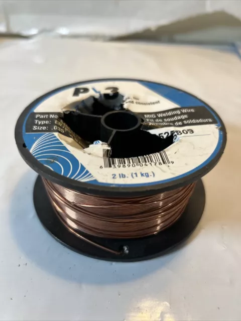 P3 ER70S-6 Copper Coated MIG Welding Wire Carbon Steel 0.035" 64004178 PARTIAL