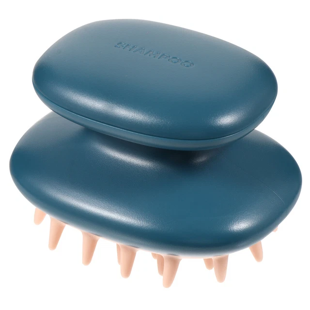 Zusammenklappbare Haarbürste Mit Spiegel – Mini Massagekamm Für Die Handtasche (Schwarz + Weiß)
